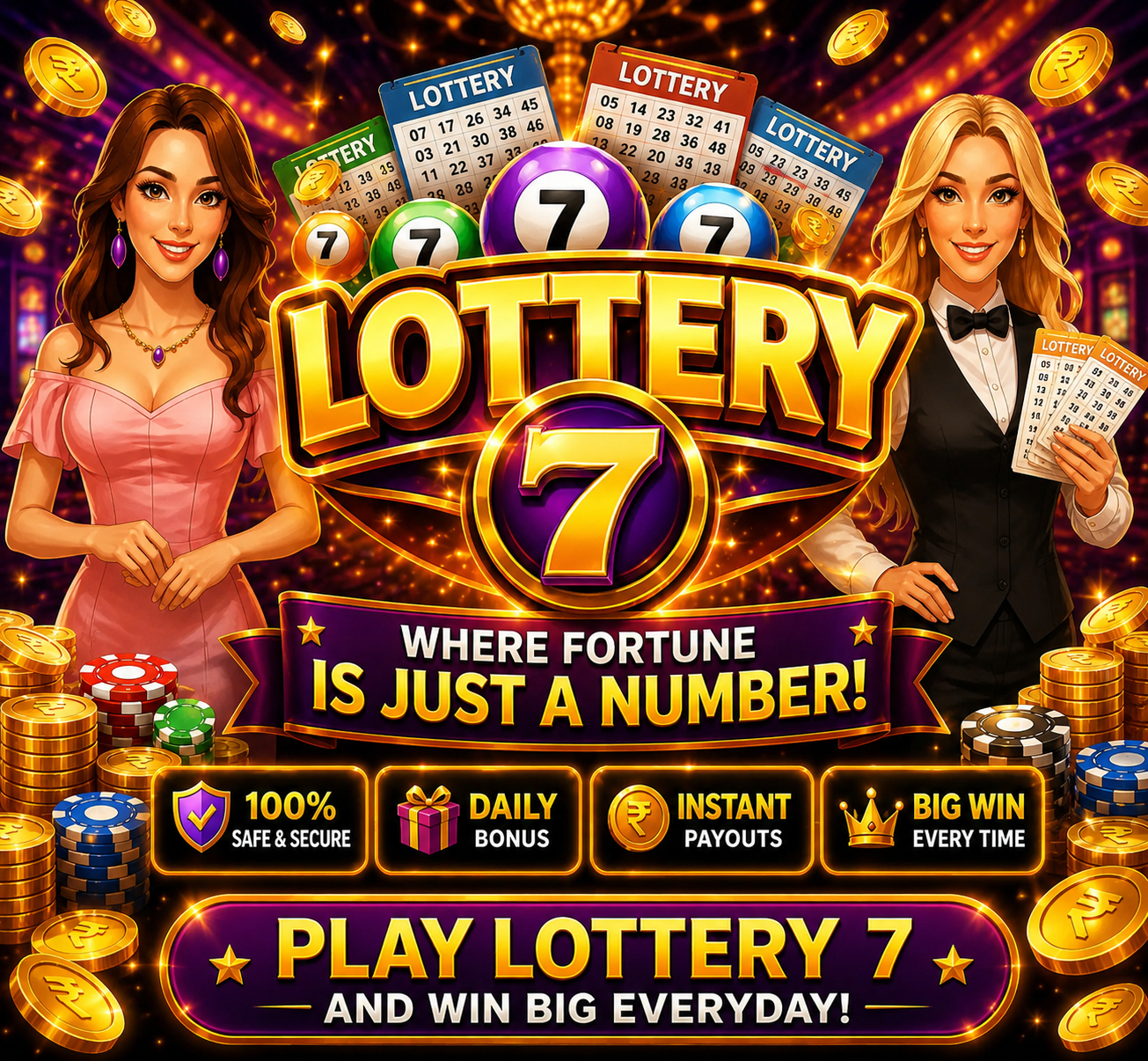 Play lottery7 Online
