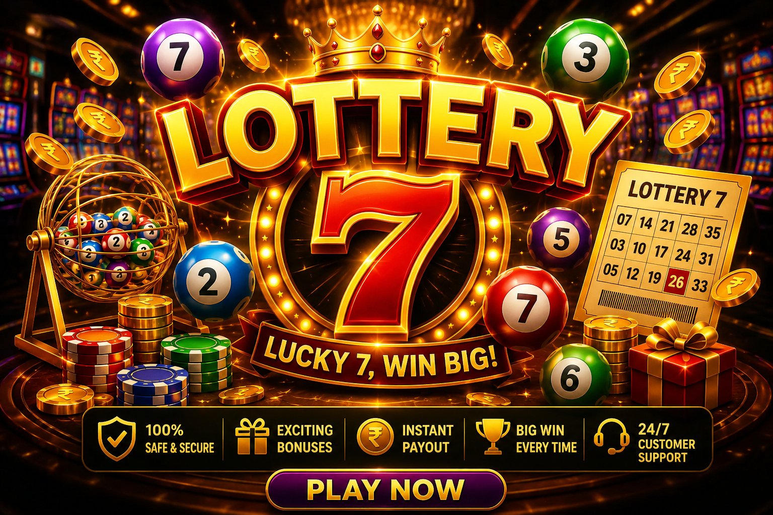 Top Games on lottery7